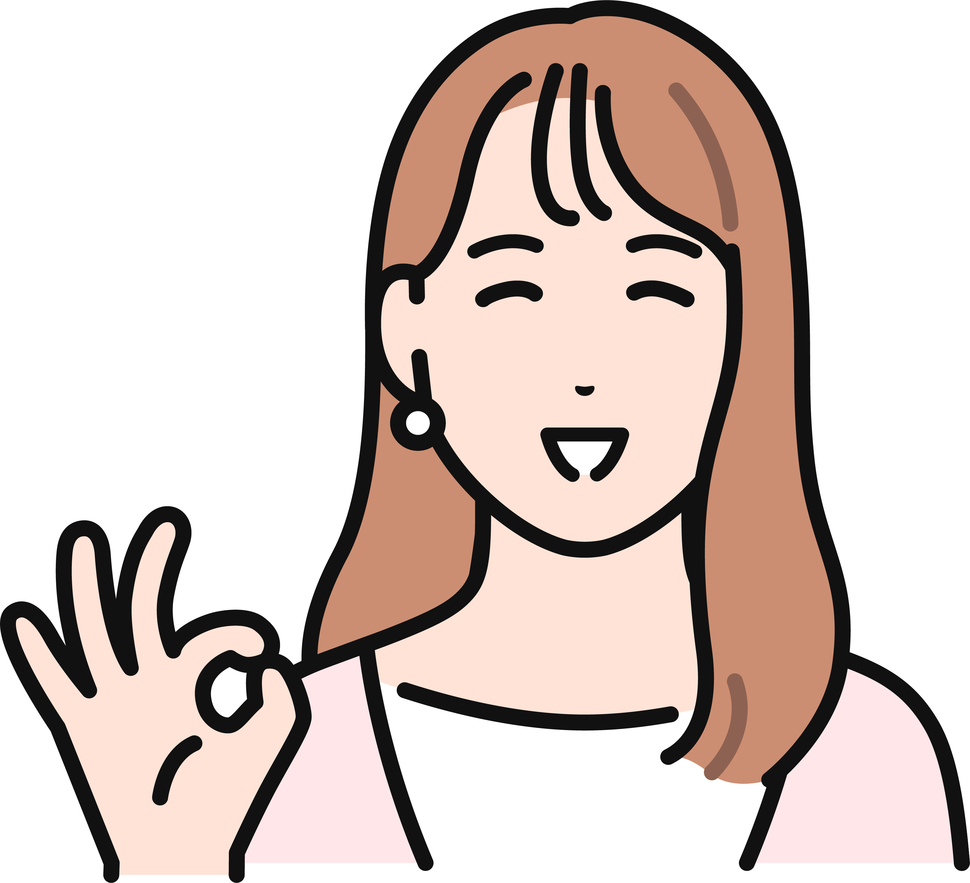 女性イラスト